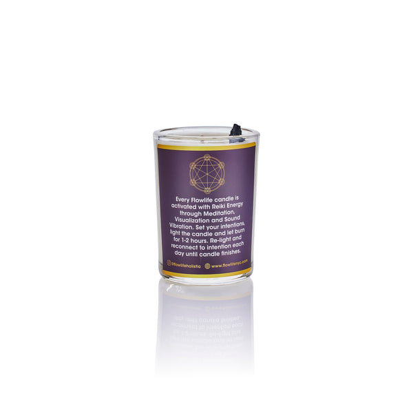 reiki charged scented protection candle