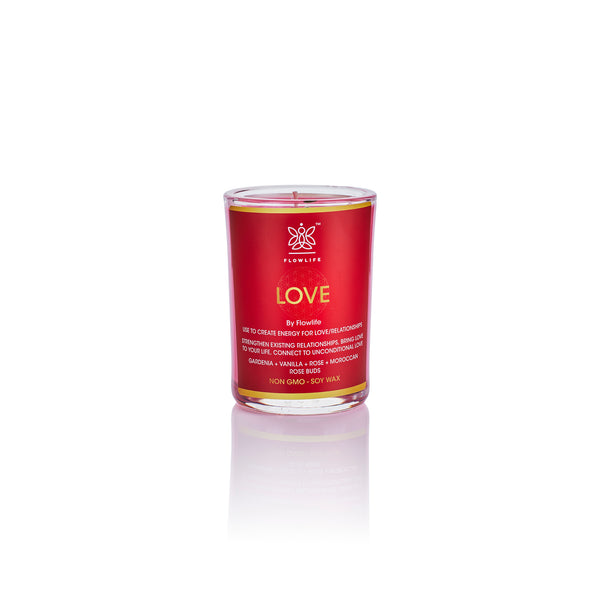 reiki charged love candle