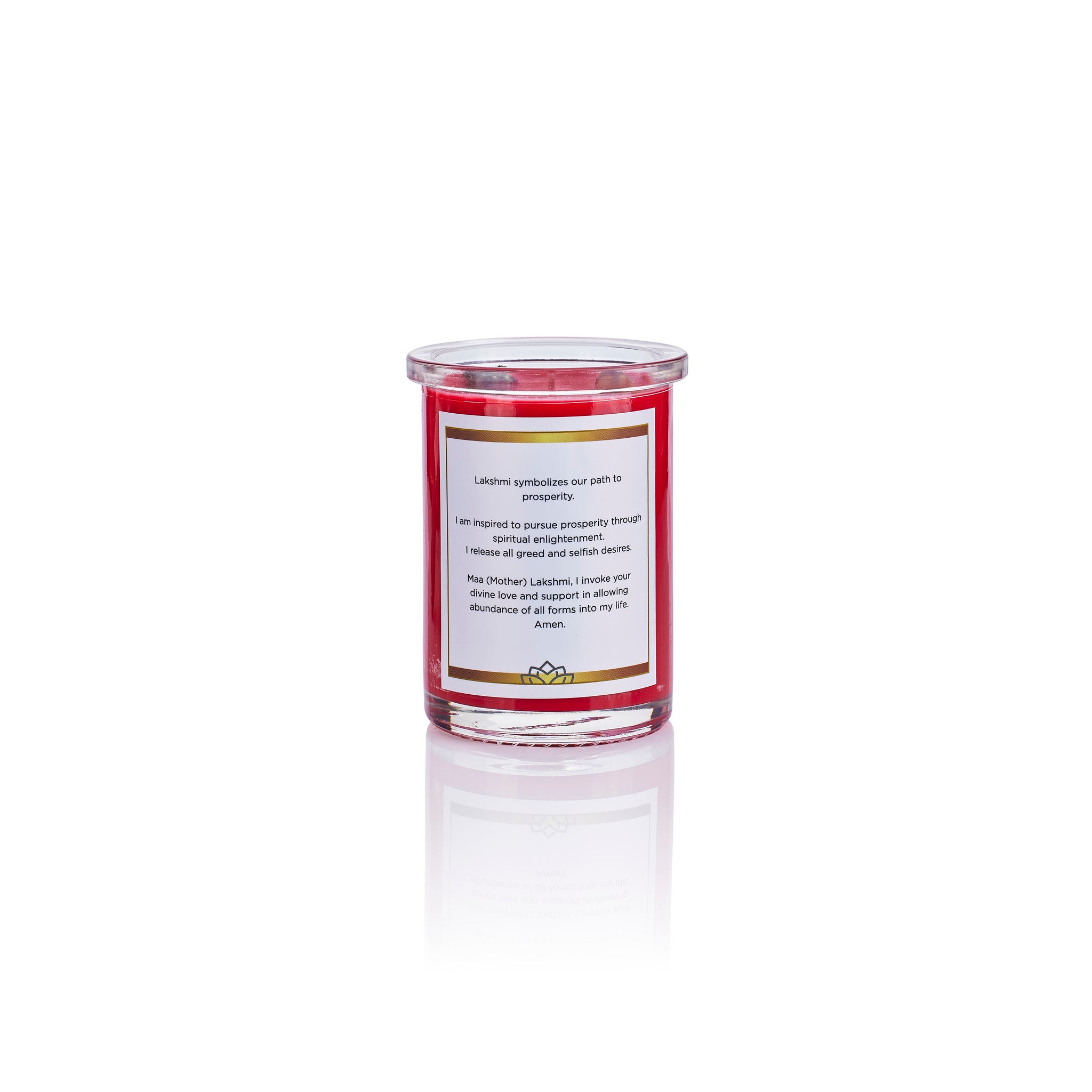 LAKSHMI - Goddess Wealth and Purity - 6 oz - 100% soy wax