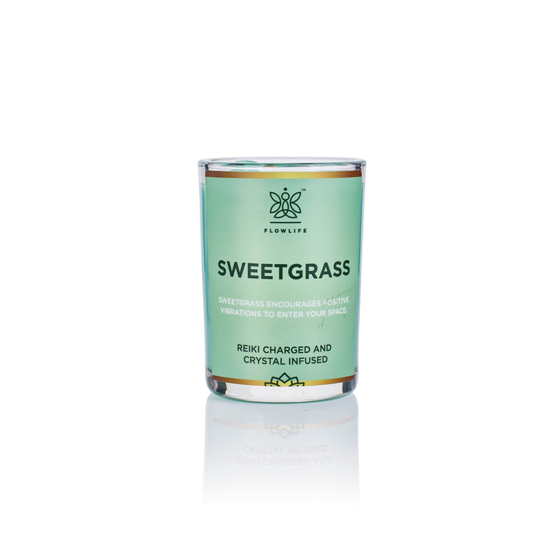 SWEETGRASS Sacred Herb Energy Candle- 9 oz 100% soy wax